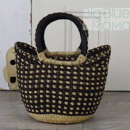 Big Blue Moma U Shopper Small - Natural Palette