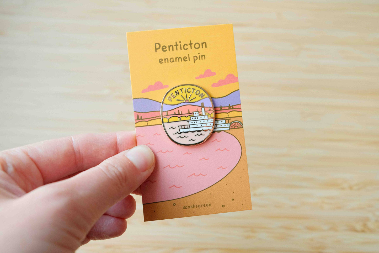 Penticton - enamel pin ✨