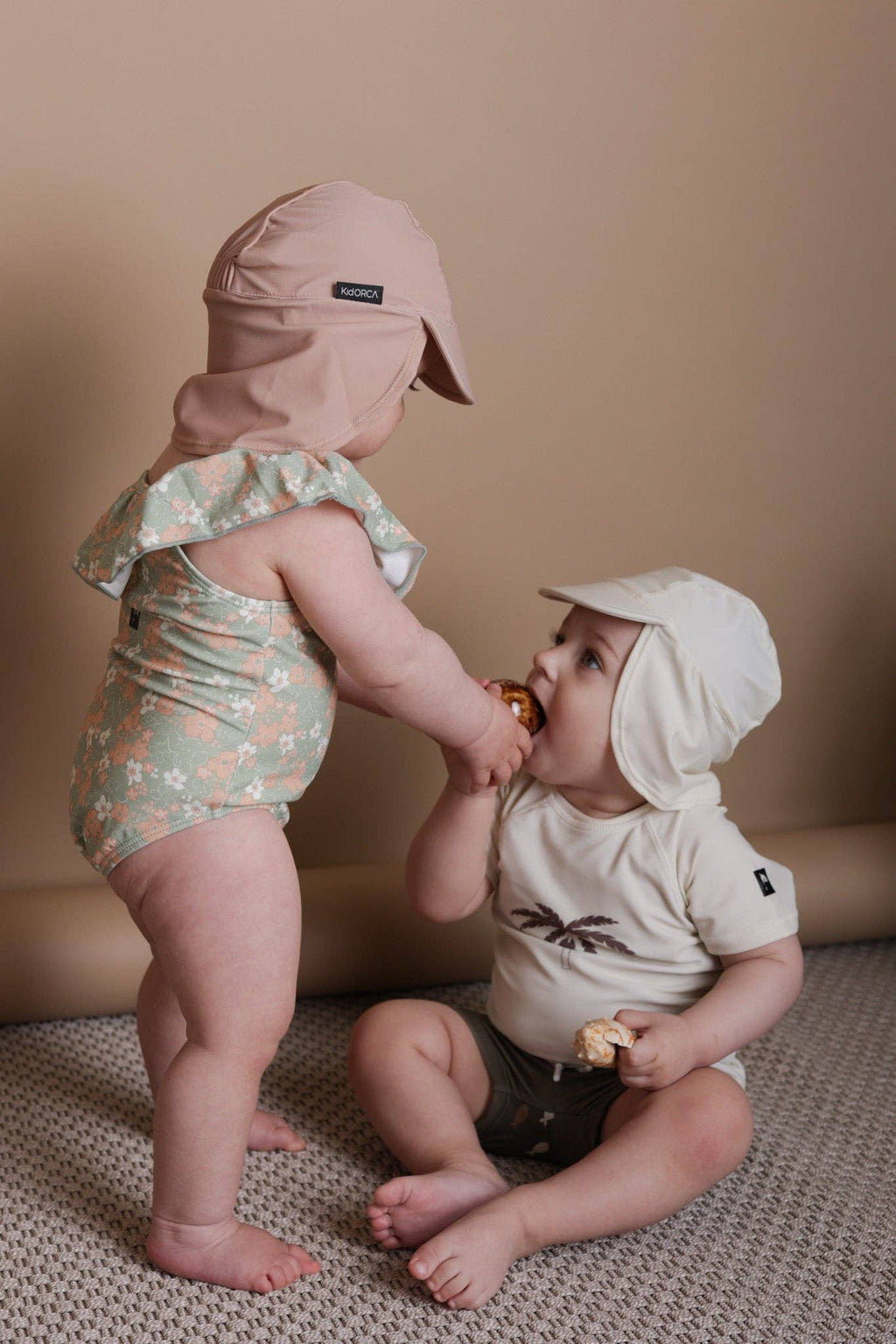 KidORCA Tuscany UPF 50+ Baby Sun Cap, product photograph