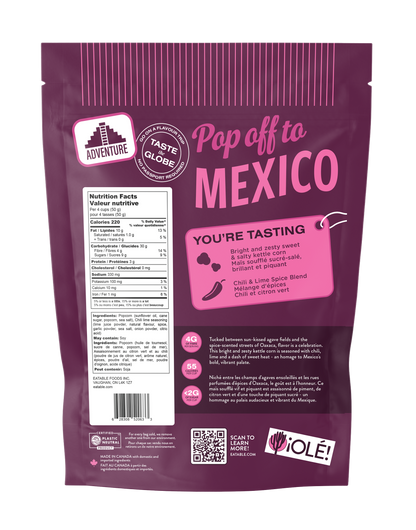 EATABLE Popped Culture - Sweet Chili Heat Popcorn (Vegan)