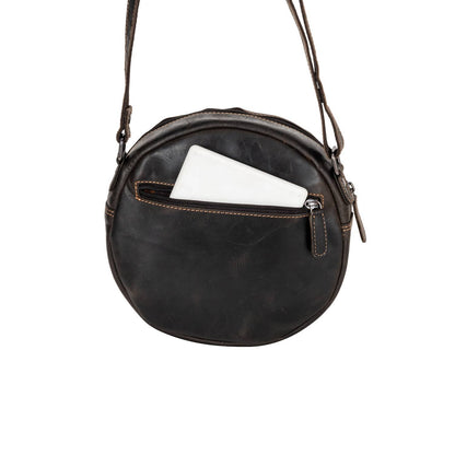 Greenwood Leather Sandy Shoulder Bag - Sandal