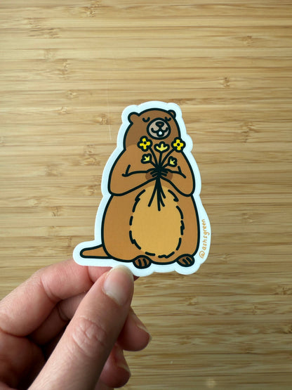 Marmot - 3" vinyl sticker