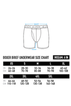 CALZONCILLOS BÓXER 2UNDR SWING SHIFT NEGRO/GRIS