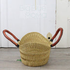 Big Blue Moma U Shopper Small Wide Mouth - Natural Palette  
