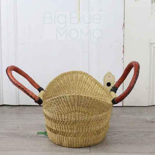 Big Blue Moma U Shopper Small Wide Mouth - Natural Palette  