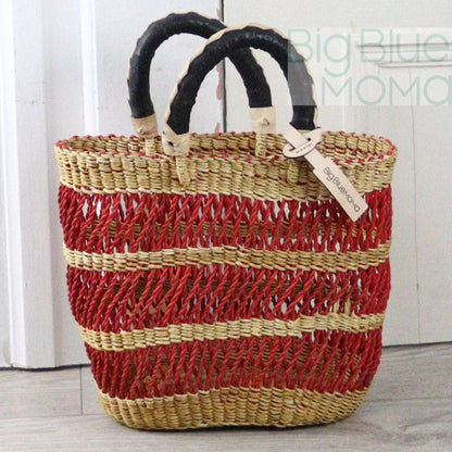 Big Blue Moma Special Net - Small: Natural & Red