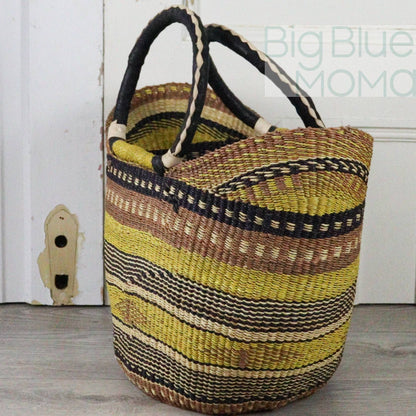 Big Blue Moma U Shopper Large - Traditional Palette