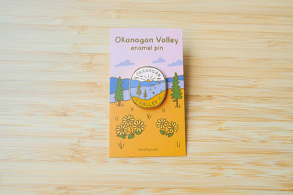 Okanagan Valley - enamel pin ✨