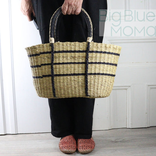 Big Blue Moma Braided Shopper