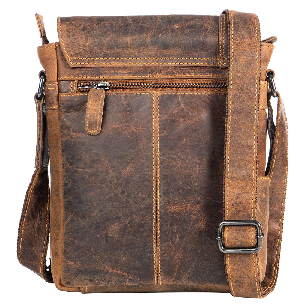 Henry Unisex Mini-Messenger Bag: Sandal
