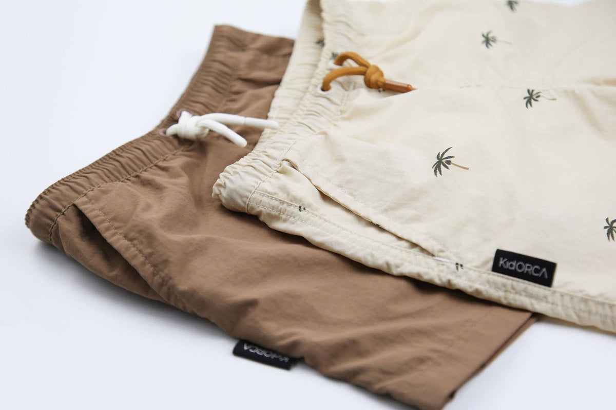 KidORCA Palm Almond Kids Swim Trunks, additional product photograph 6