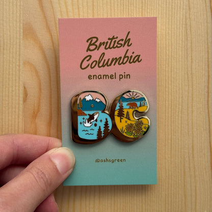 British Columbia - BC Enamel Pin ✨