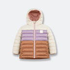 KidORCA Porteau Reversible Waterproof Puffer Jacket - Dusty Rose, additional product photograph 2