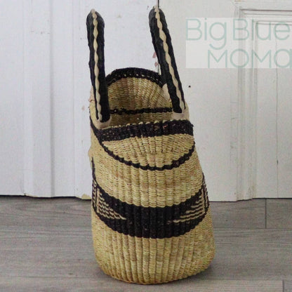 Big Blue Moma U Shopper Small - Natural Palette