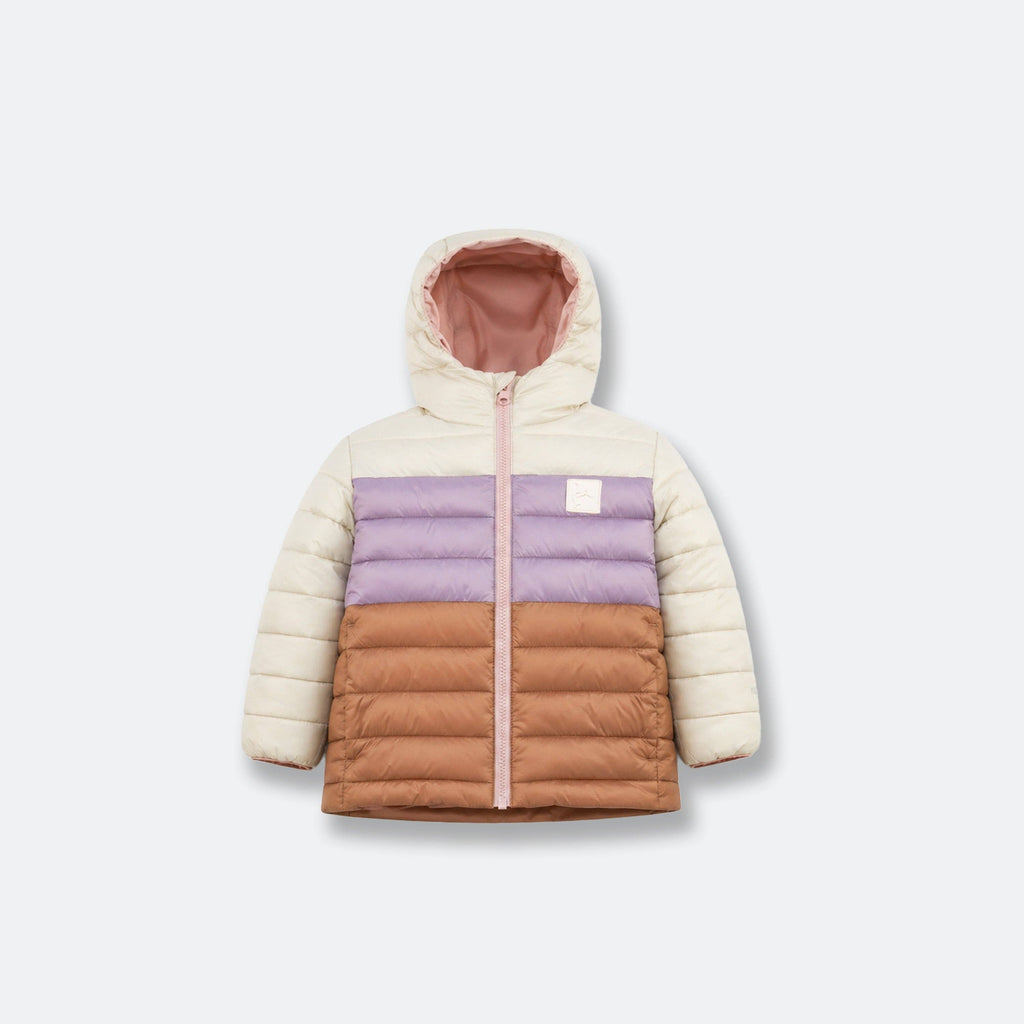 KidORCA Porteau Reversible Waterproof Puffer Jacket - Dusty Rose, additional product photograph 4