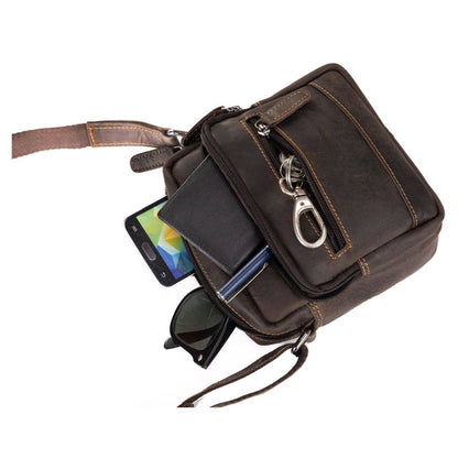 Greenwood Leather Shoulder Bag - Oliver Brown