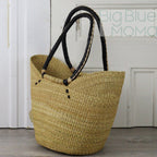 Big Blue Moma Shoulder Shopper - Natural Palette
