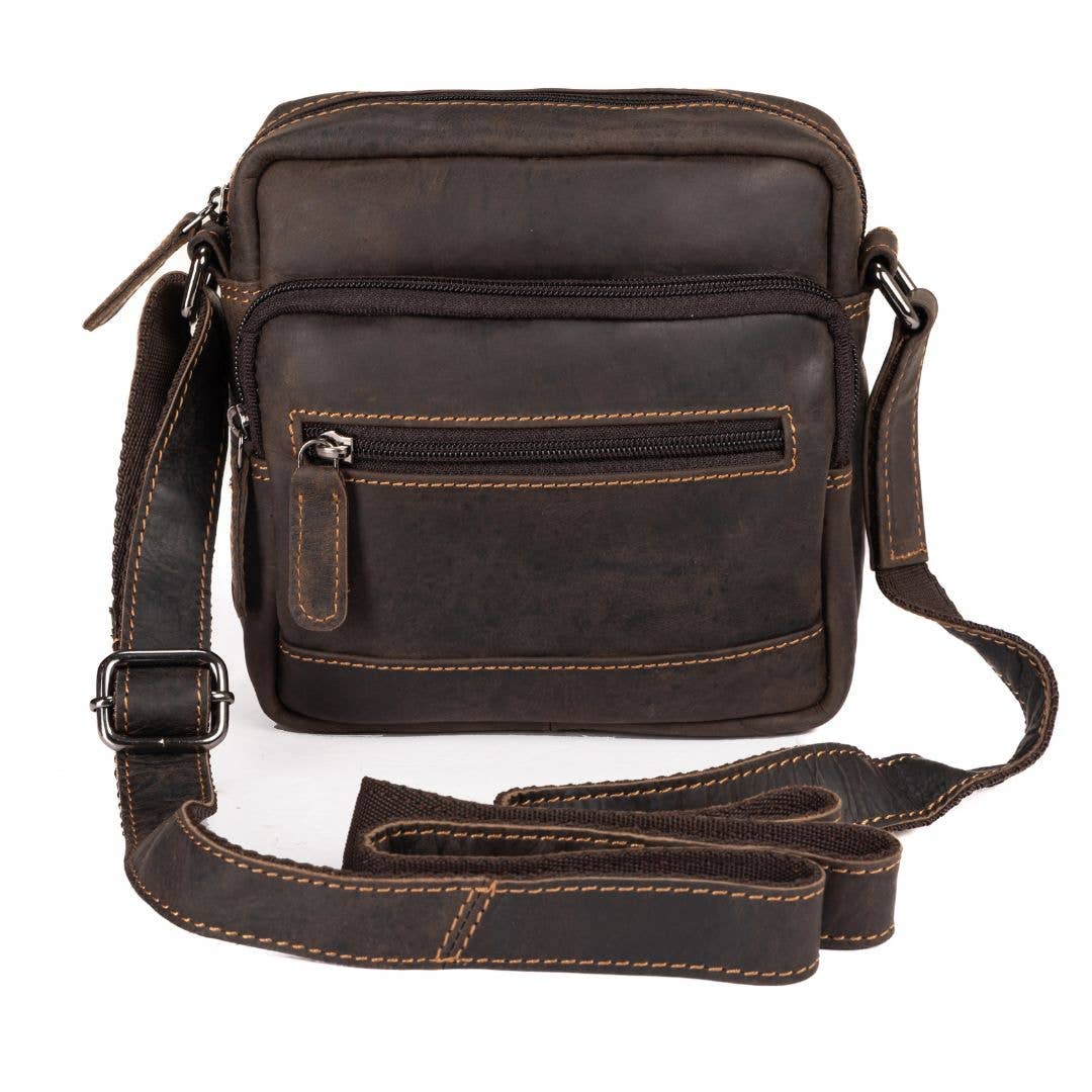 Greenwood Leather Shoulder Bag - Oliver Brown