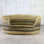 Big Blue Moma Pet Bed Medium - Multi Patterned
