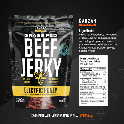 Carzan Electric Honey Beef Jerky