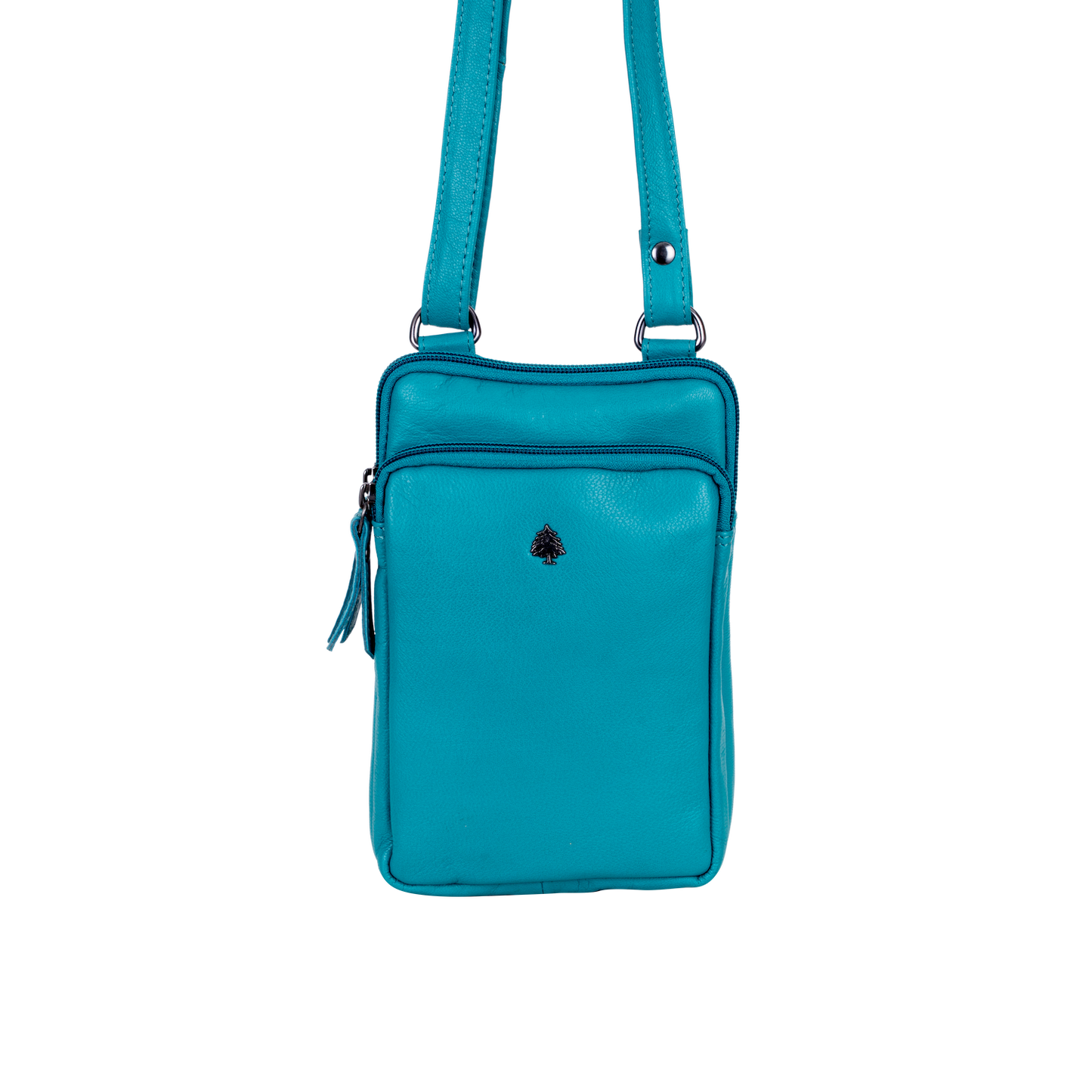 Greenwood Oslo Compact Crossbody : Turquoise