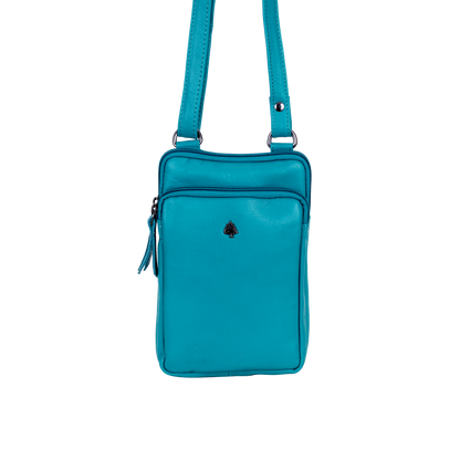Greenwood Oslo Compact Crossbody : Turquoise