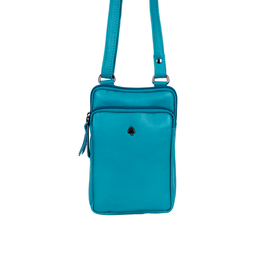 Greenwood Oslo Compact Crossbody : Turquoise