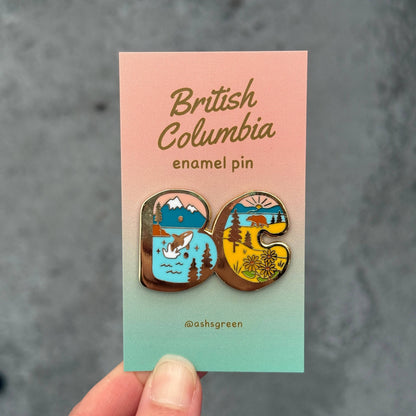 British Columbia - BC Enamel Pin ✨
