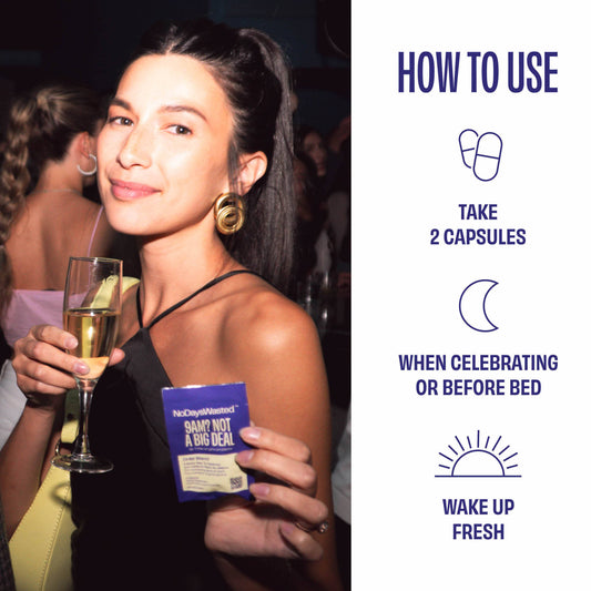 DHM Detox Recovery Blend 30 Pack x 2 Capsules/Pack Herbal Supplement