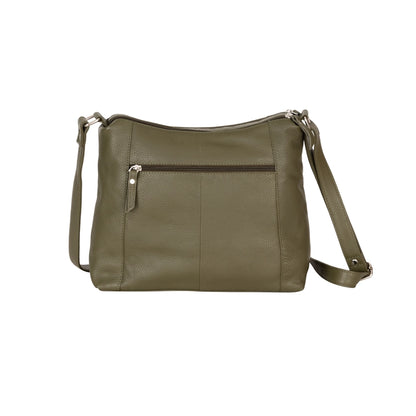 Greenwood Leather Elegant Leather Crossbody Bag Tressa