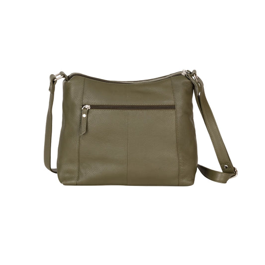 Greenwood Leather Elegant Leather Crossbody Bag Tressa