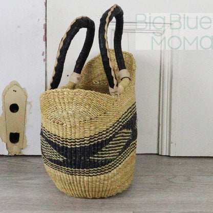 Big Blue Moma U Shopper Small - Natural Palette