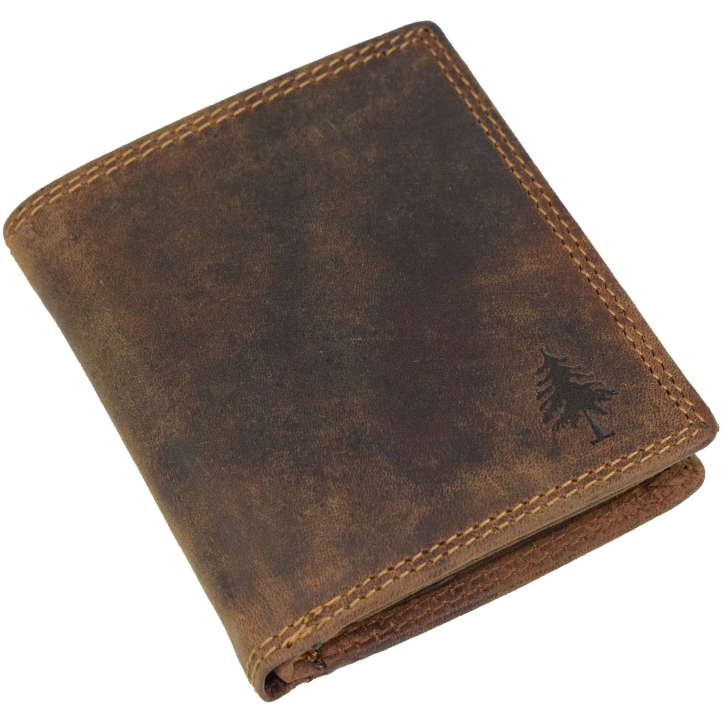 Greenwood Tyler Leather Wallet - Brown