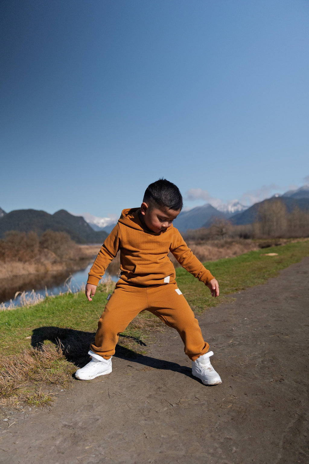KidORCA Ginger Organic Cotton French Terry Hoodie, product photograph