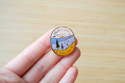 Okanagan Valley - enamel pin ✨