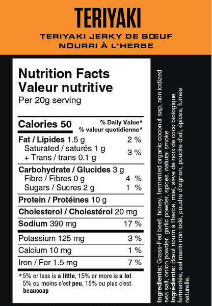 Carzan Teriyaki Beef Jerky