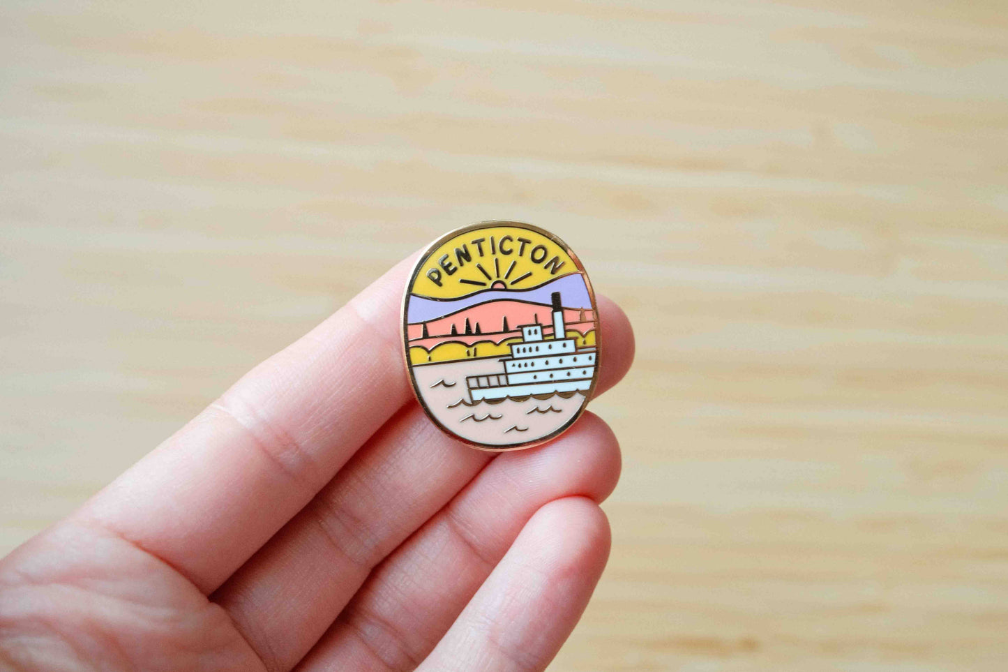 Penticton - enamel pin ✨