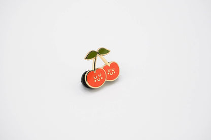 Cute Cherries - enamel pin 🍒