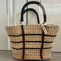 Big Blue Moma Braided Shopper