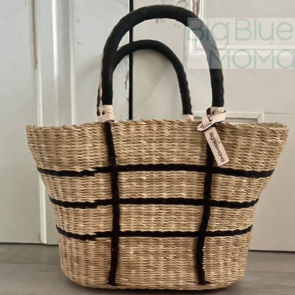 Big Blue Moma Braided Shopper
