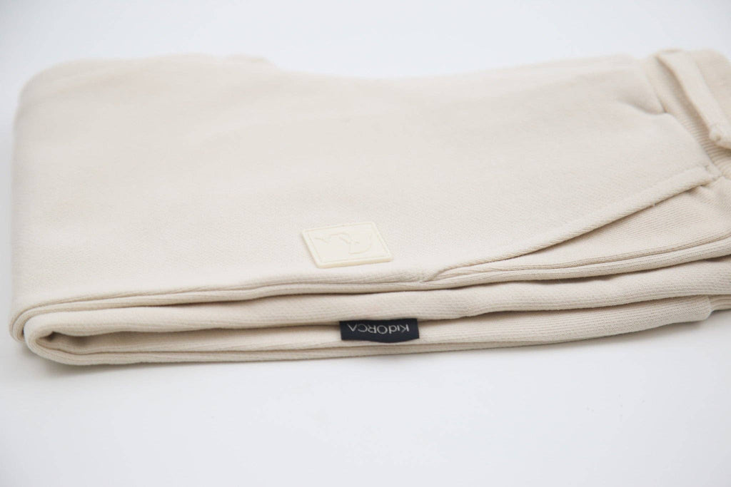 KidORCA Oat Organic Cotton French Terry Sweatpants, additional product photograph 3