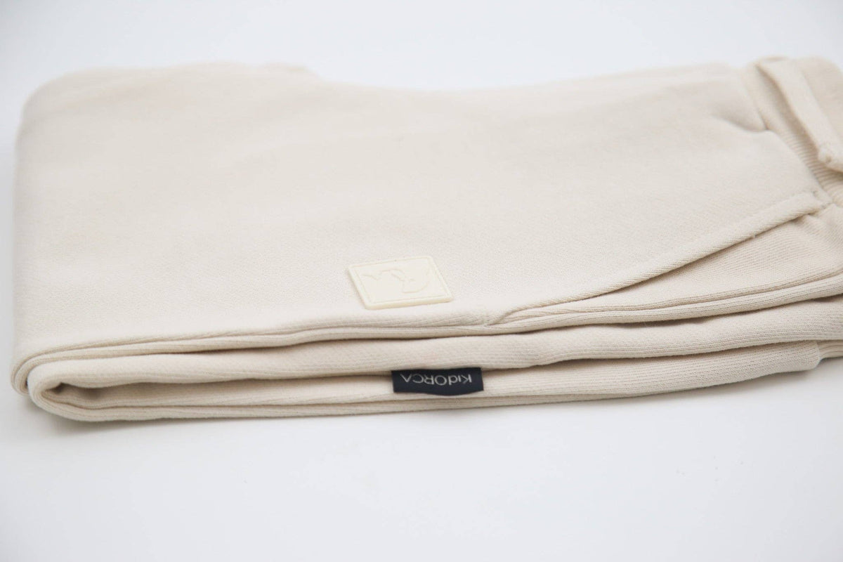 KidORCA Oat Organic Cotton French Terry Sweatpants, additional product photograph 3