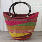Big Blue Moma U Shopper Large - Traditional Palette