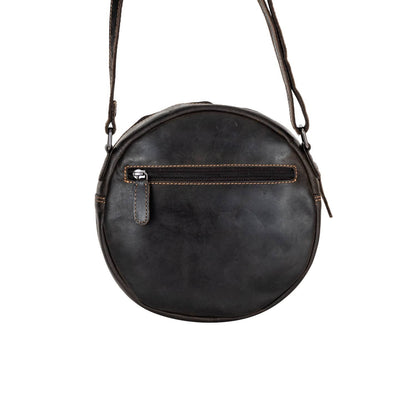 Greenwood Leather Sandy Shoulder Bag - Brown