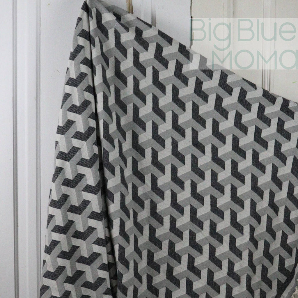 Big Blue Moma Kare Peshtemal: Grey / Standard