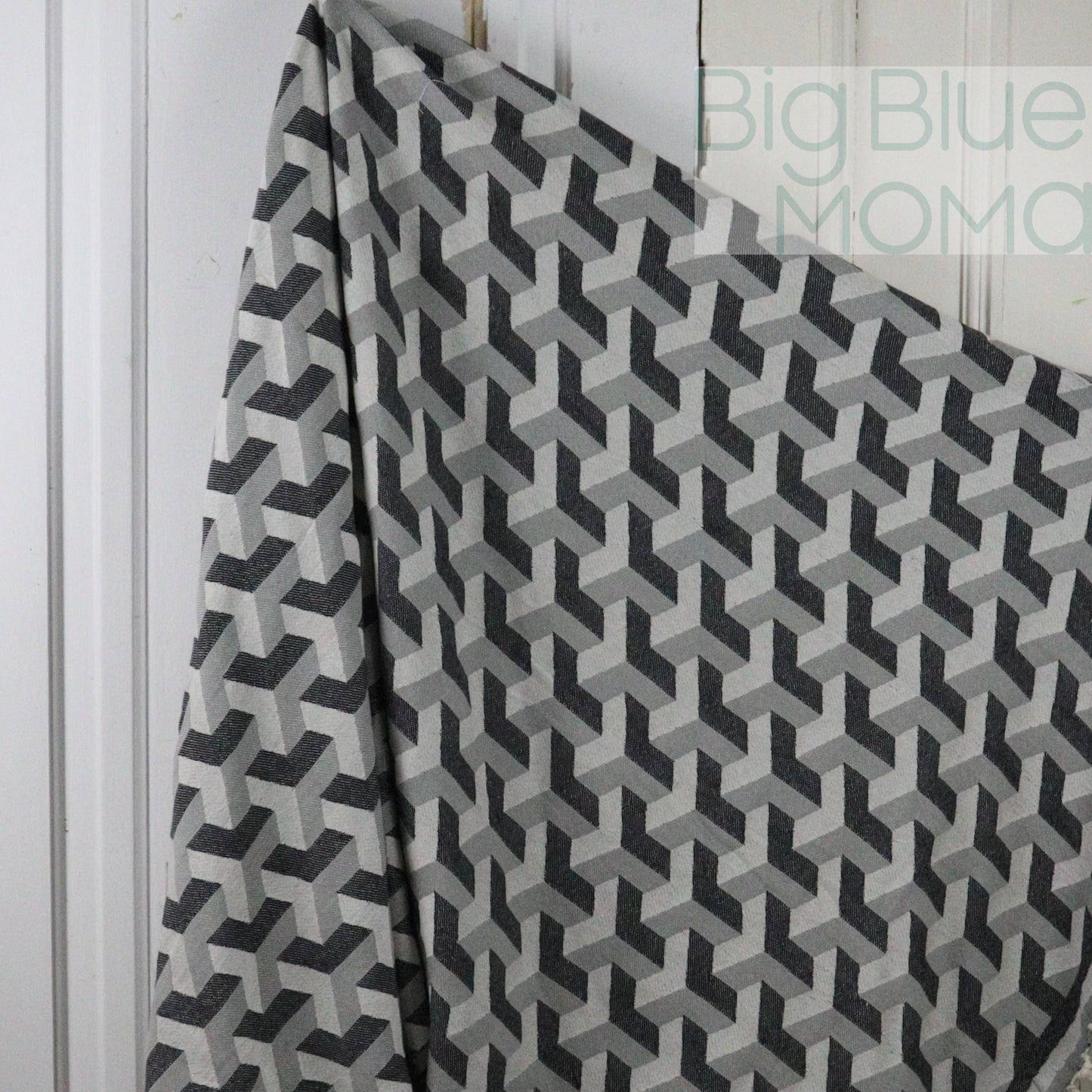 Big Blue Moma Kare Peshtemal: Grey / Standard