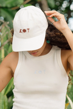 Casa Costera Wave Sun Palm Cap with coastal embroidered design
