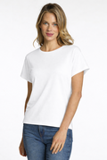 DKR & Co Short Batwing Sleeve Crew Neck Top