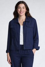 DKR & Co Long Sleeve Button Front Jacket