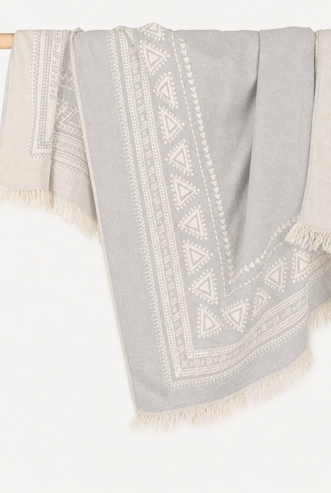 Pokoloko - Devon Turkish Towel Light Grey